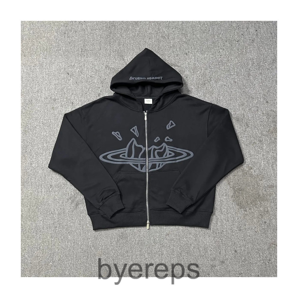 Unbranded Broken Planet Knit Zip Up — photo 4 of 4