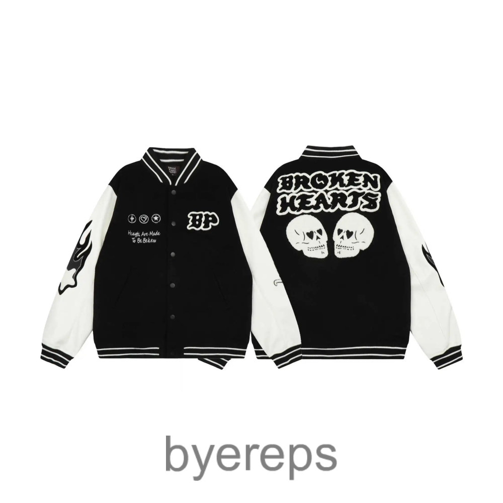 Broken planet varsity jacket