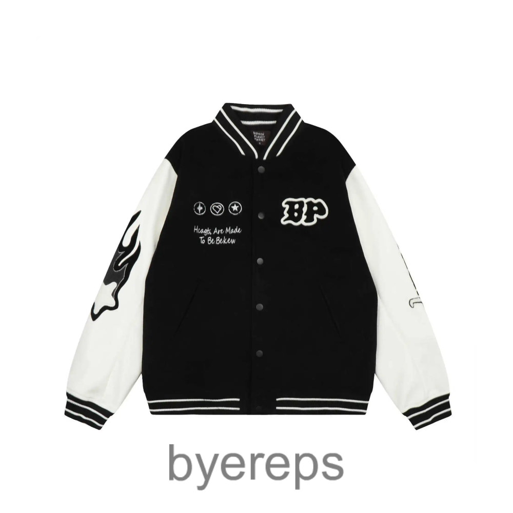 Unbranded Broken planet varsity jacket — photo 2 of 4