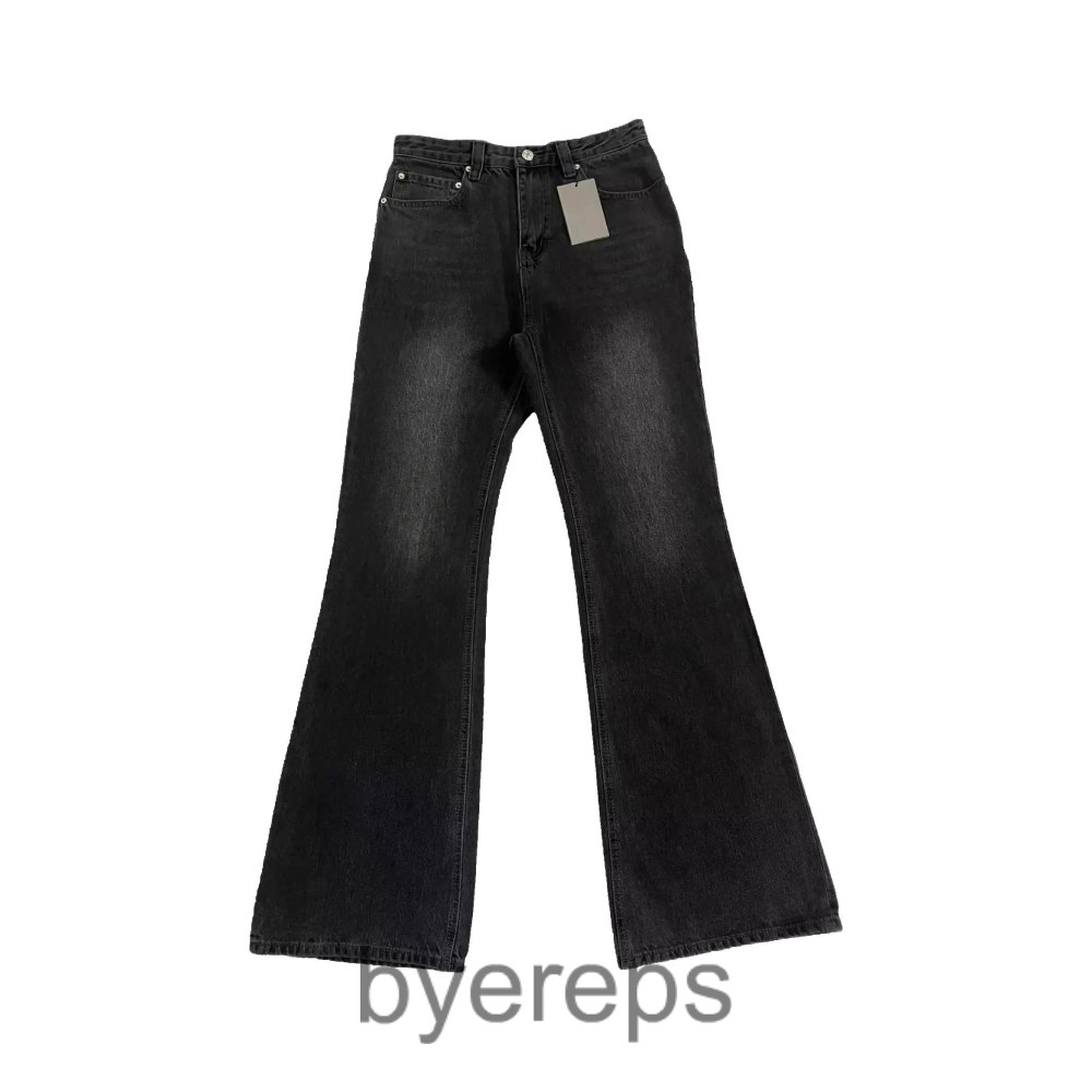 Budget Balenciaga Washed Flared Jeans