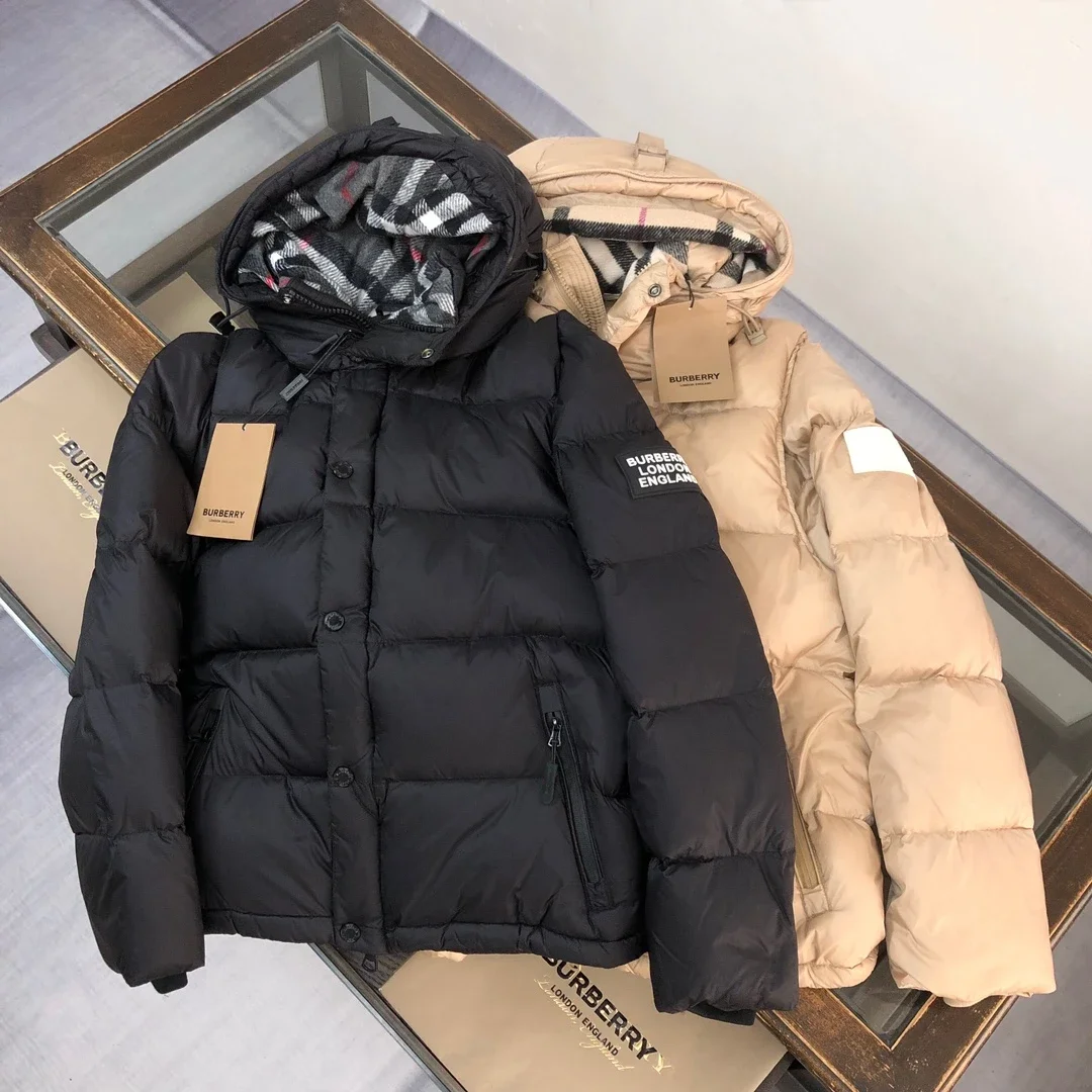 Burberry Check Lining Puffer Jacket