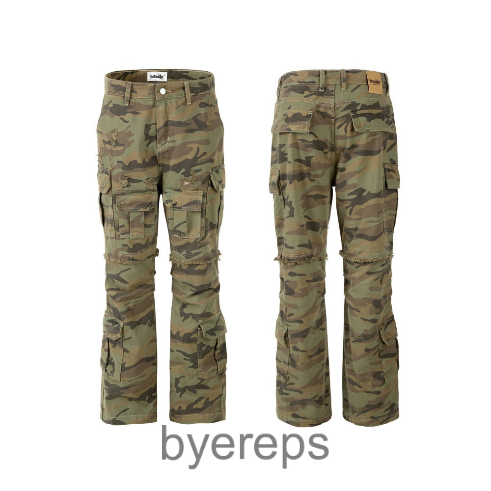 Camo cargos