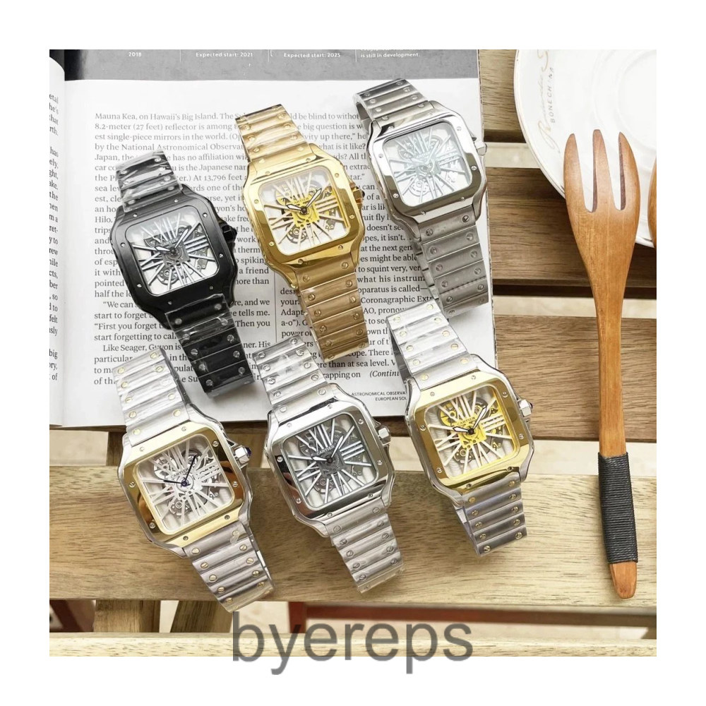 Cartier Santos Skeleton