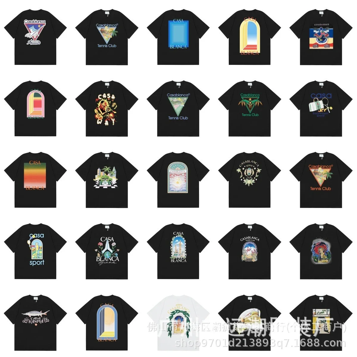 Casablanca Graphic T-Shirts