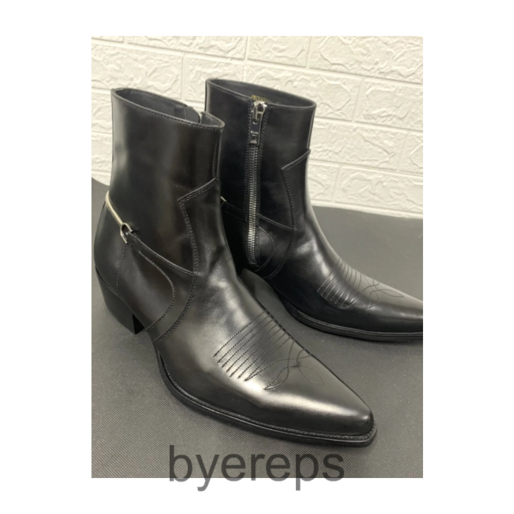 Celine Leather Boots — photo 2 of 2