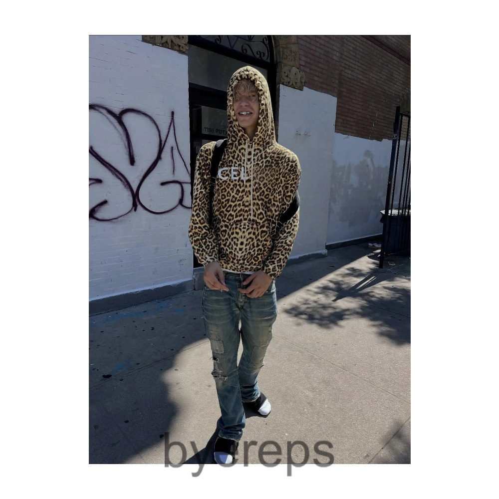 CELINE Leopard Hoodie — photo 3 of 4