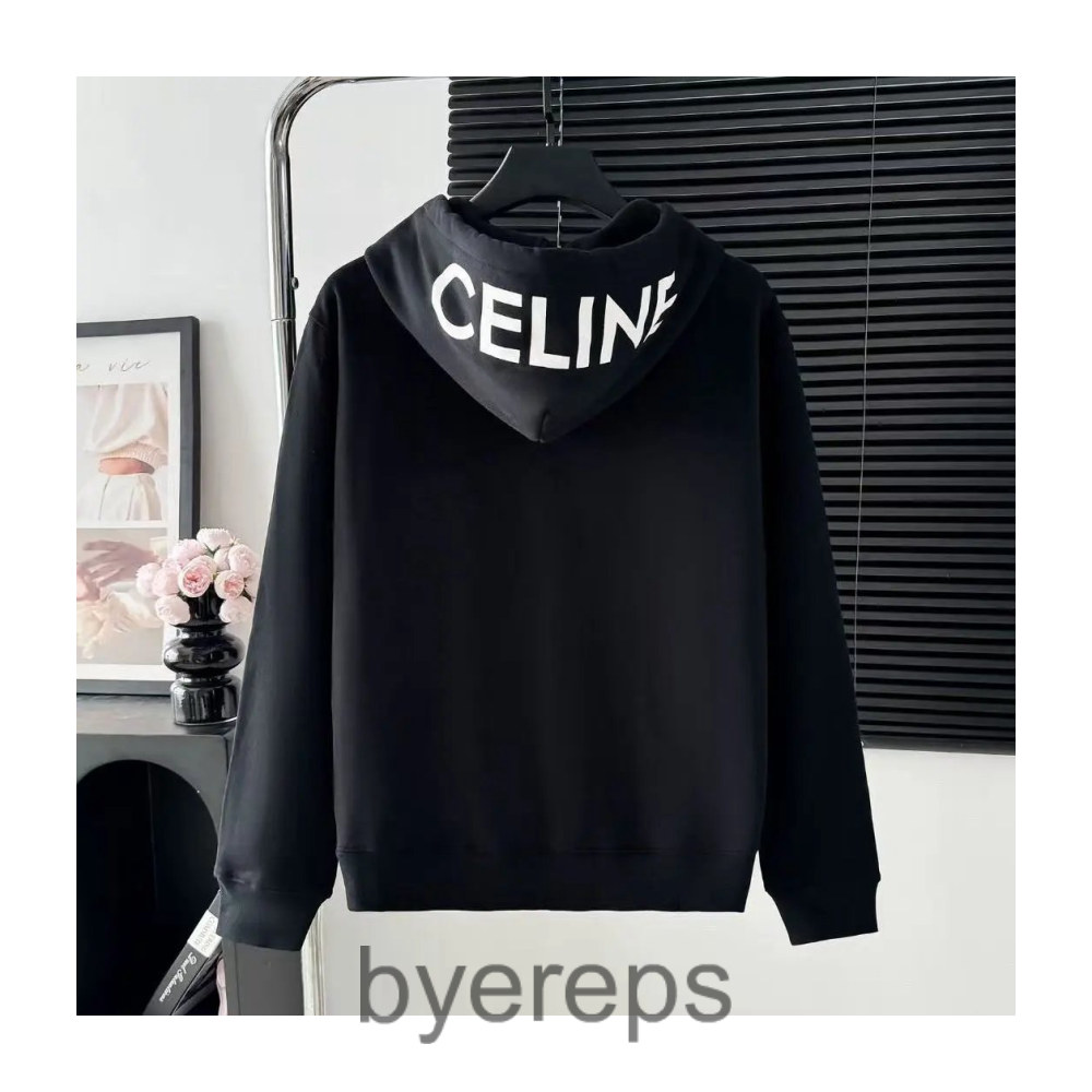 Celine zip-up hooded sweatshirt