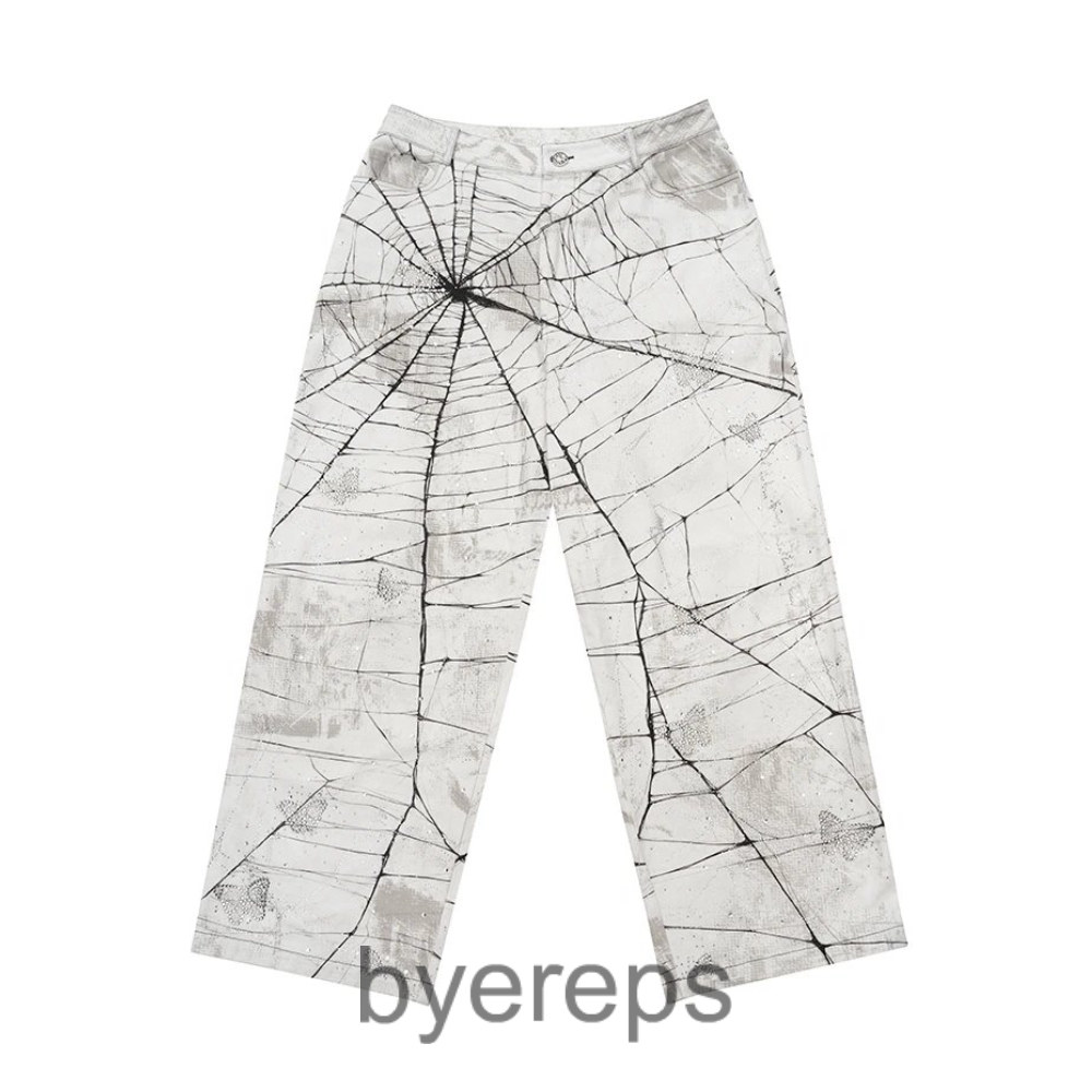 CFIERCE SPIDERWEB DENIM JEANS