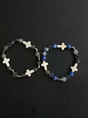 CGYYDS Cross Beads Bracelet