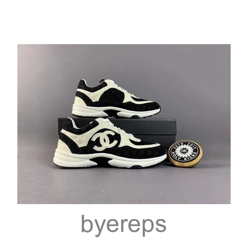 Chanel Burgundy Sneakers
