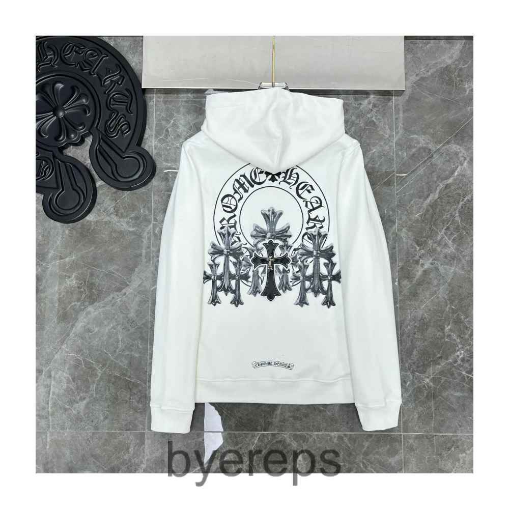 Chrome Hearts Black Hoodie with huge crosses on back — photo 3 of 4