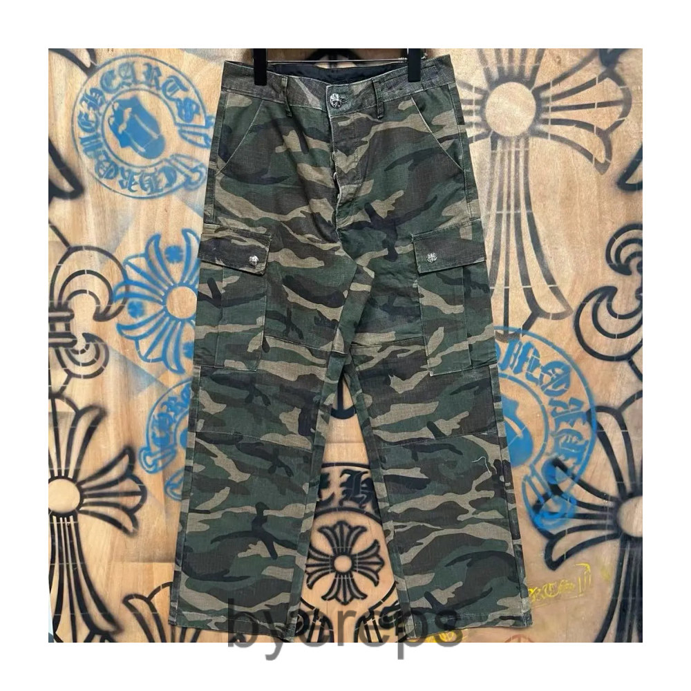 Chrome Hearts Camo Cargos