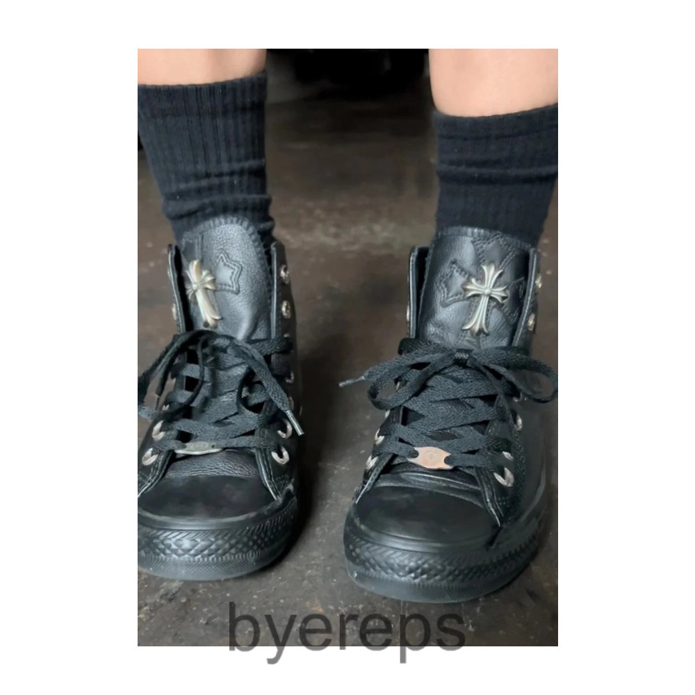Chrome Hearts Converse Highs — photo 3 of 4