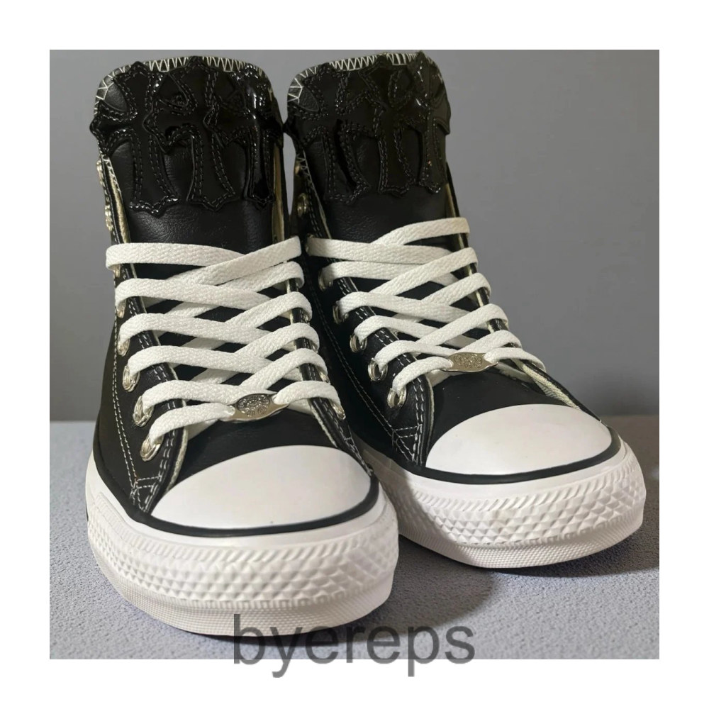 Chrome Hearts Converse Highs
