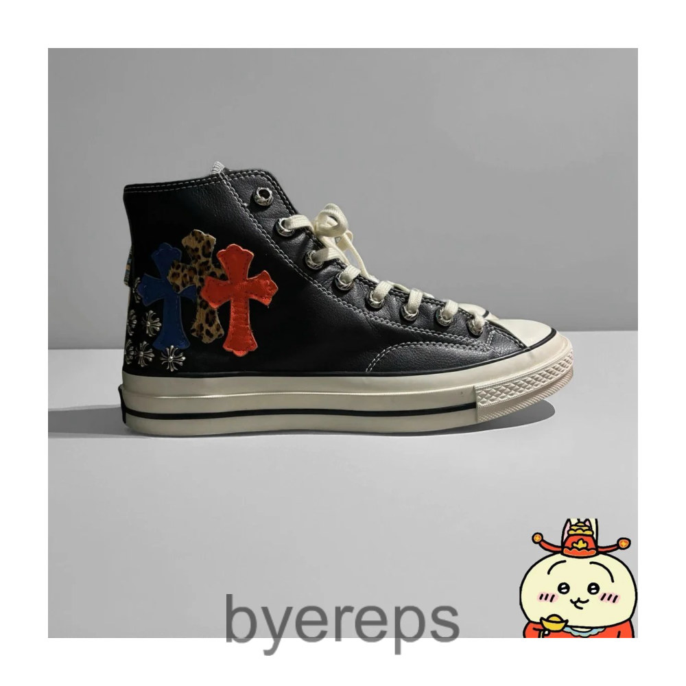 Chrome Hearts Converse Highs — photo 3 of 4