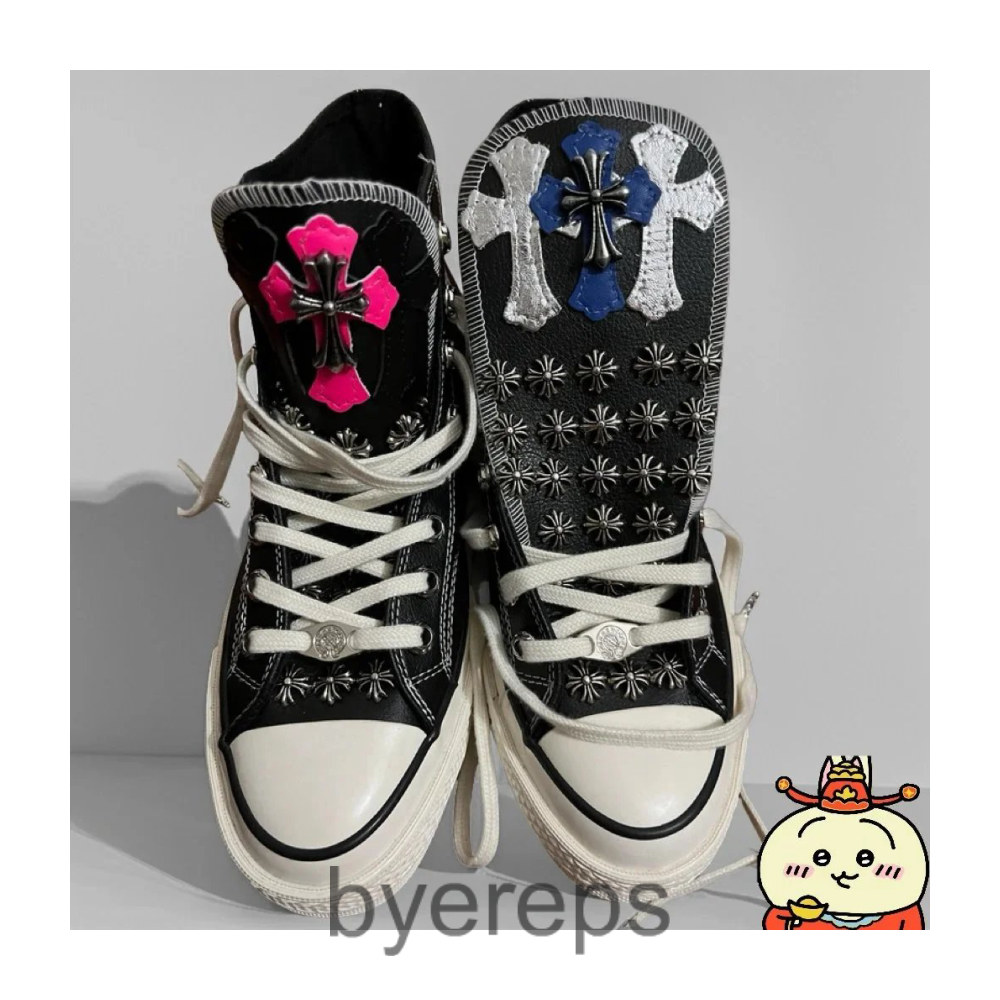 Chrome Hearts Converse Highs — photo 4 of 4