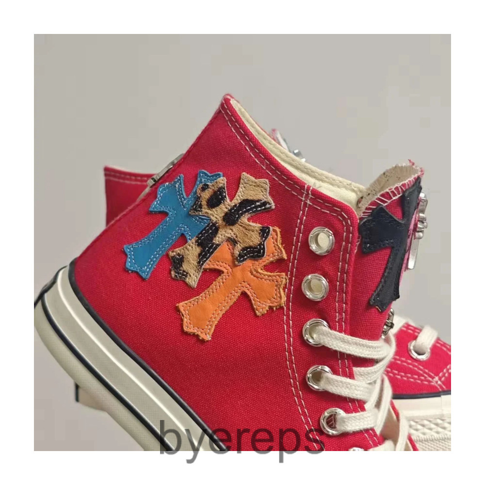Chrome Hearts Converse Highs