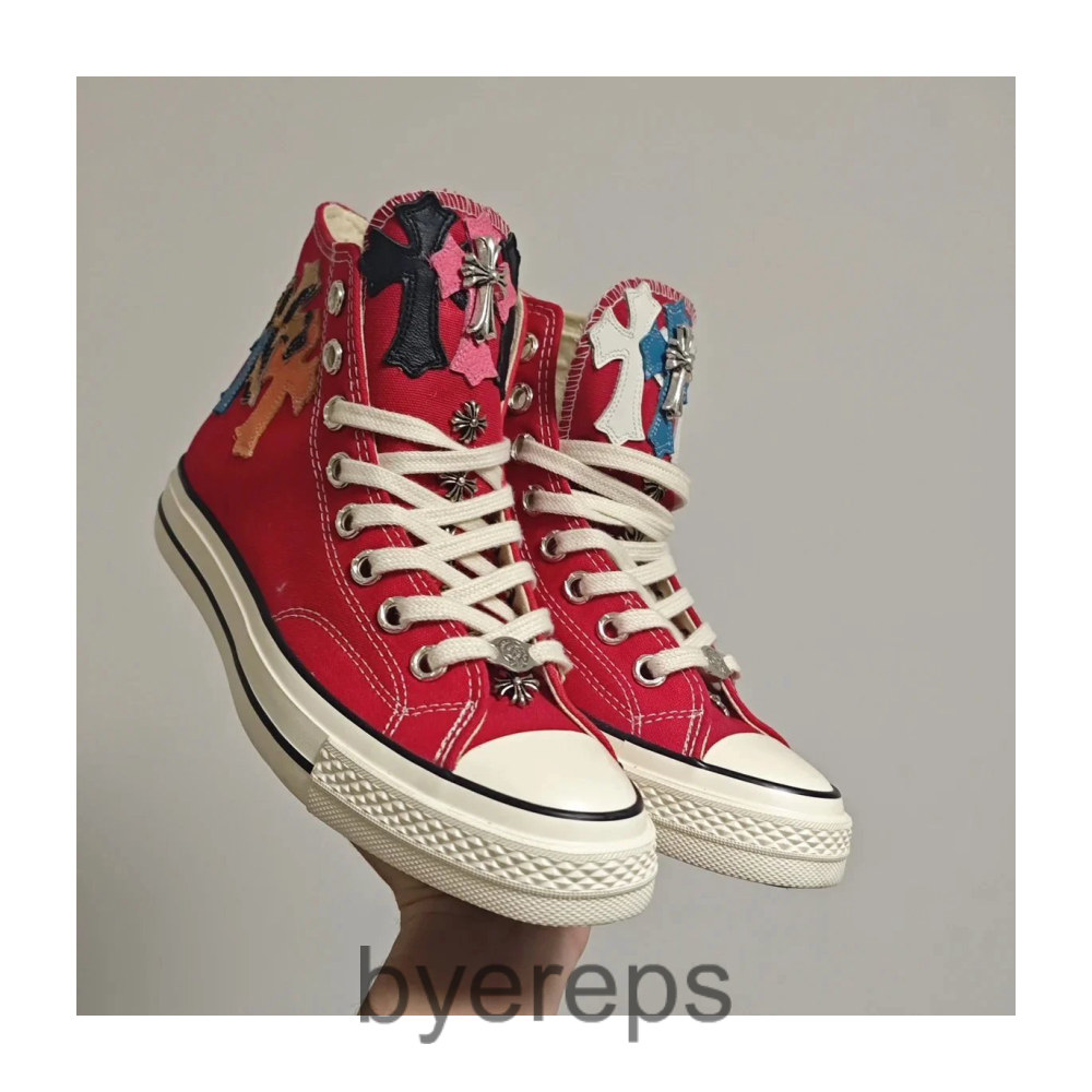 Chrome Hearts Converse Highs — photo 3 of 4