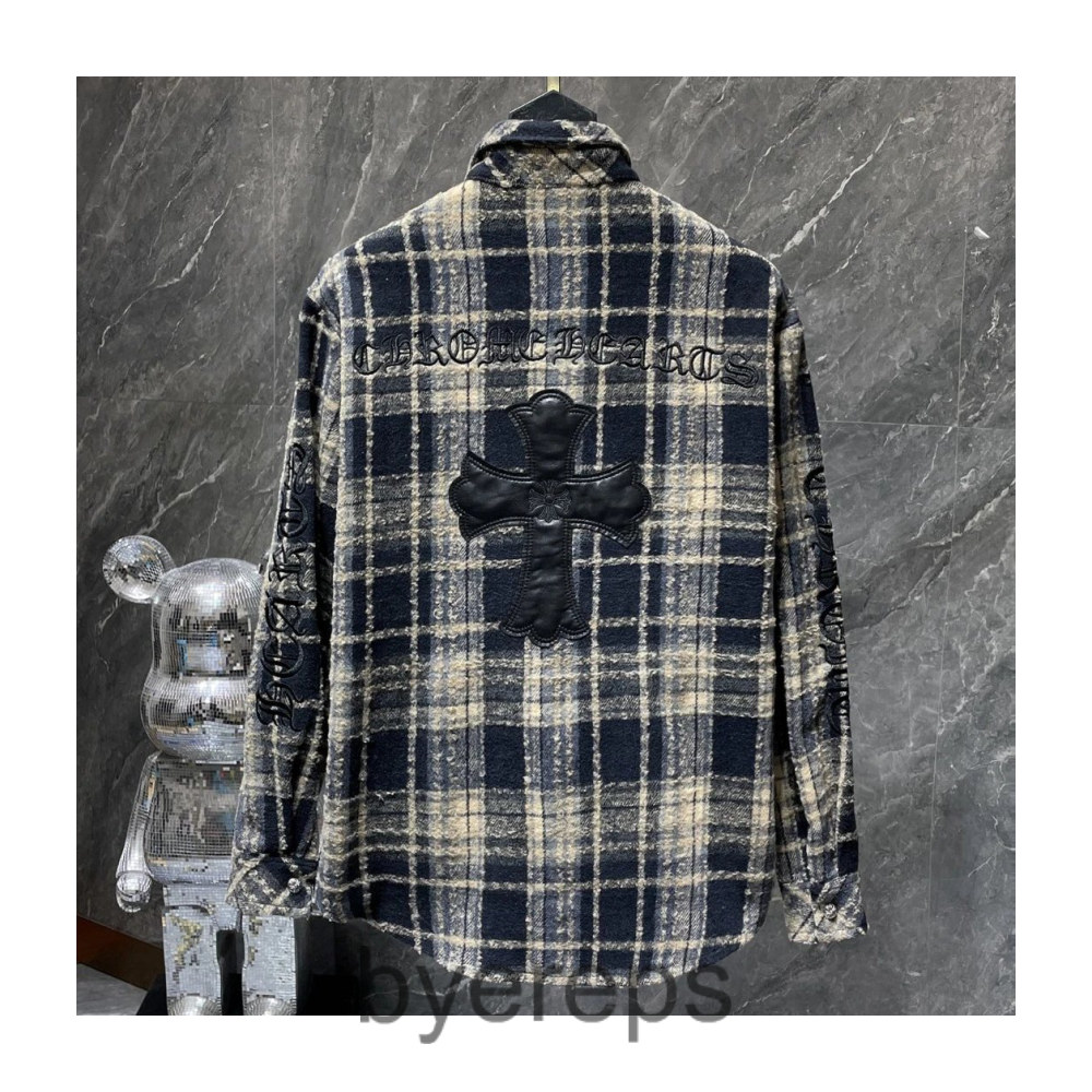 Chrome Hearts Cross Patch Flannel — photo 3 of 4