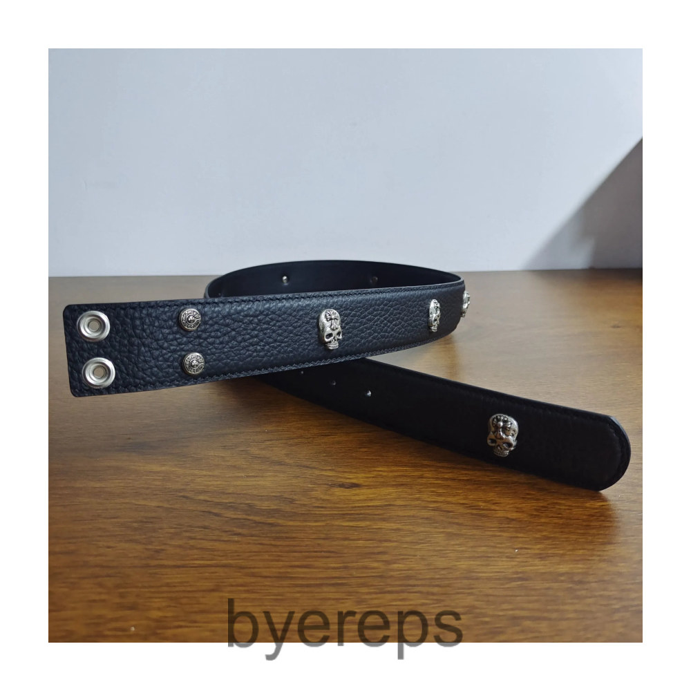 Chrome Hearts Leather Belts (no buckle) — photo 3 of 4