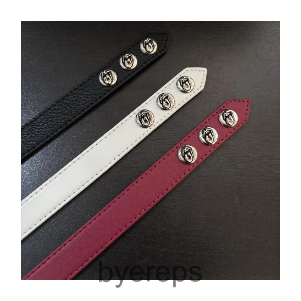 Chrome Hearts Leather Bracelet (Budget)