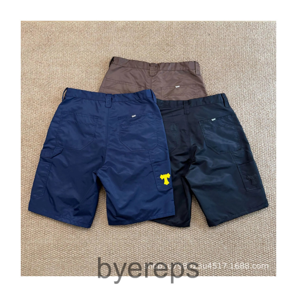 Chrome Hearts Leather Patch Cargo Shorts