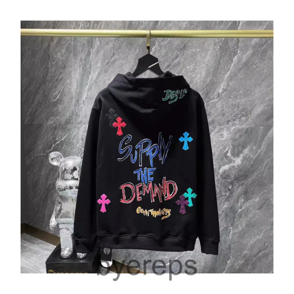 Chrome Hearts Leather Patch Hoodie — photo 2 of 4