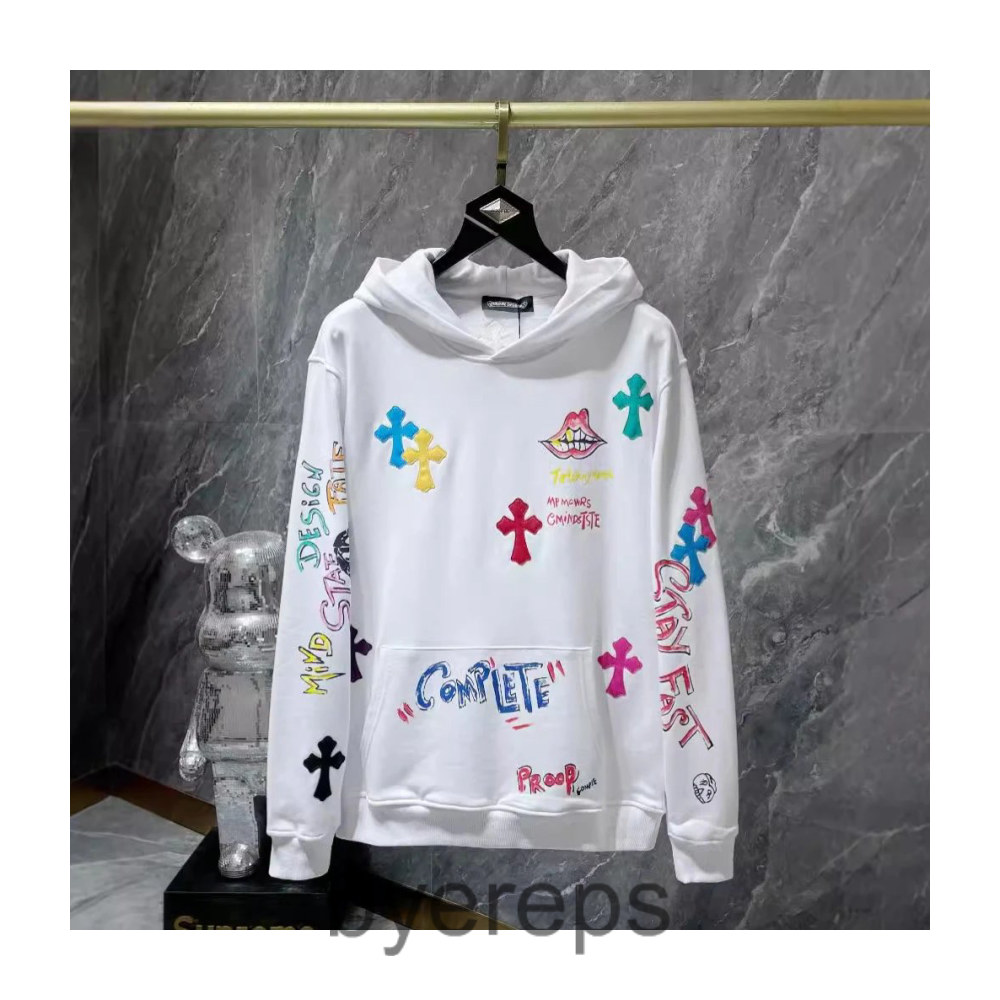 Chrome Hearts Leather Patch Hoodie — photo 3 of 4