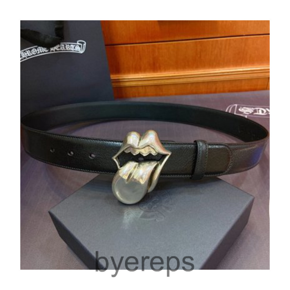 Chrome Hearts Rolling Stones Buckle Belt