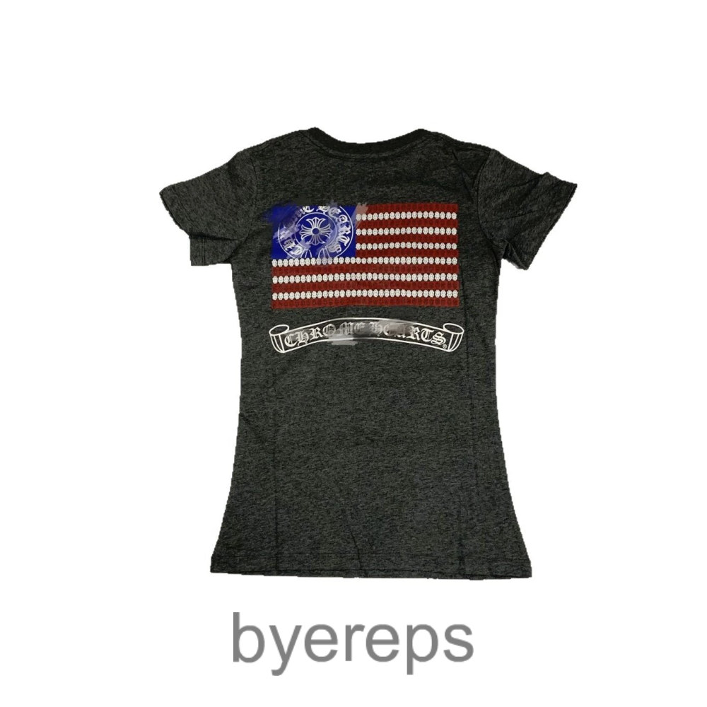 Chrome Hearts USA FLag Shirt (Womens)