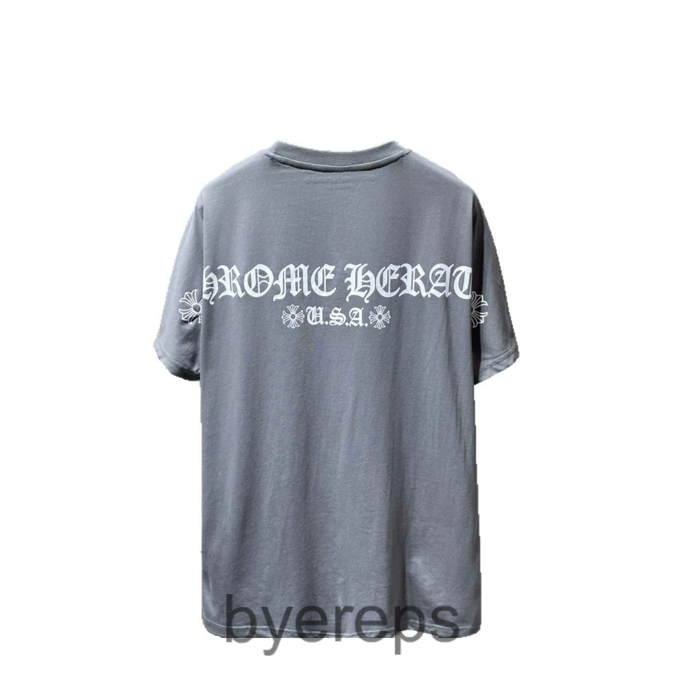 Chrome Hearts USA T-Shirt Grey