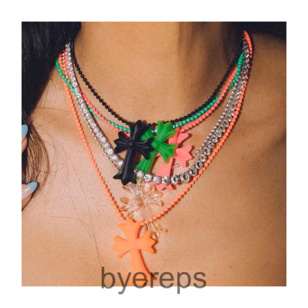 Chrome Silicone Necklace (20+ styles)