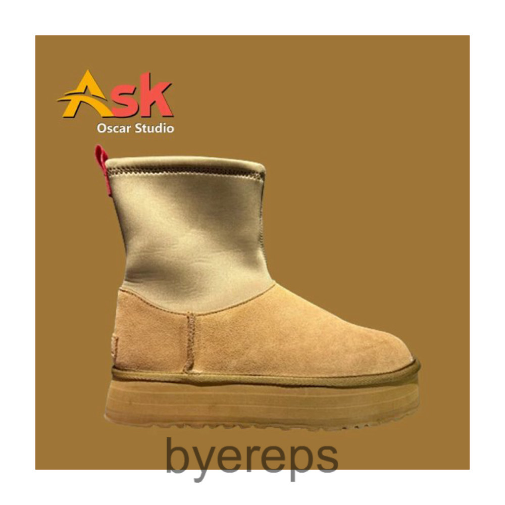 Classic M Tasman Weather Hybrid Winter Plush Warm Cotton Snow Boots Size:36-40
