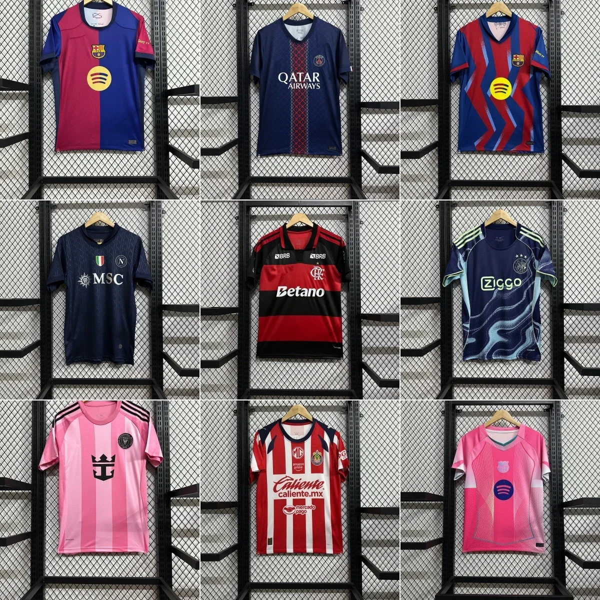 Club Soccer Jersey Collection