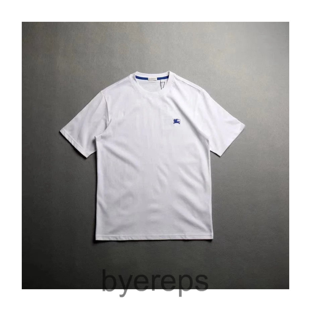 Corner Letter Burberry T-Shirts (black and white)