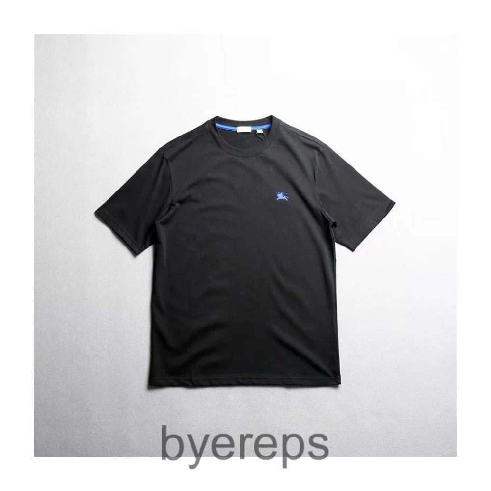 Corner Letter Burberry T-Shirts (black and white) — photo 2 of 4