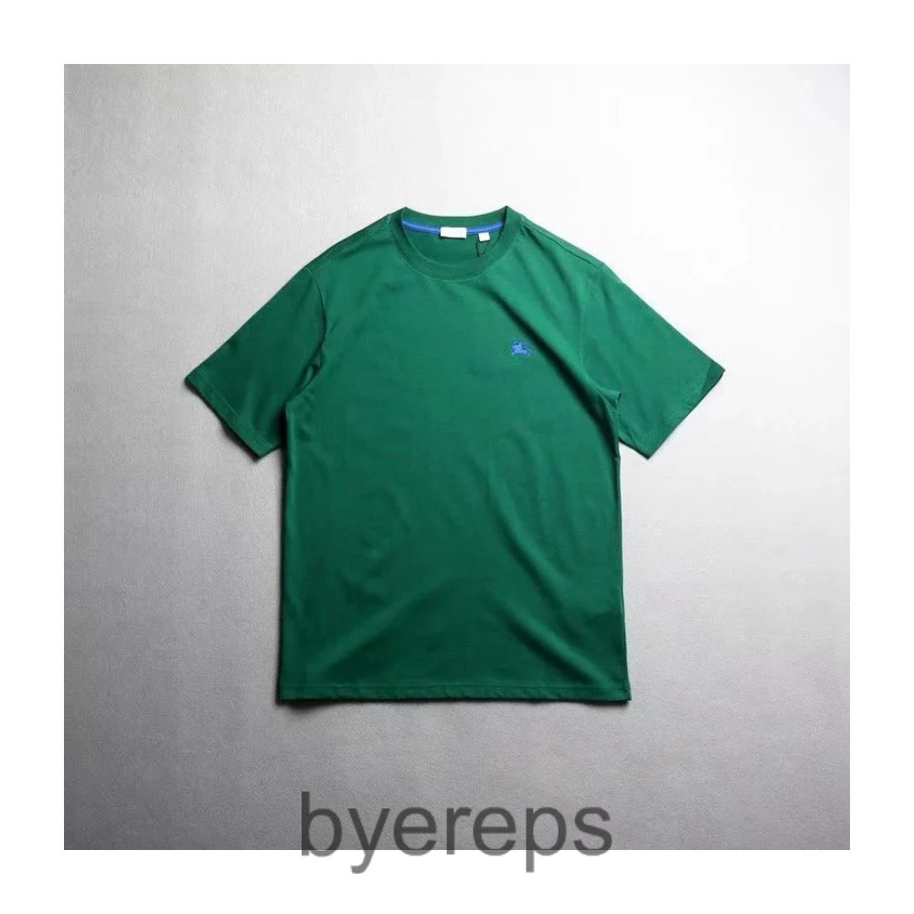 Corner Letter Burberry T-Shirts (black and white) — photo 3 of 4