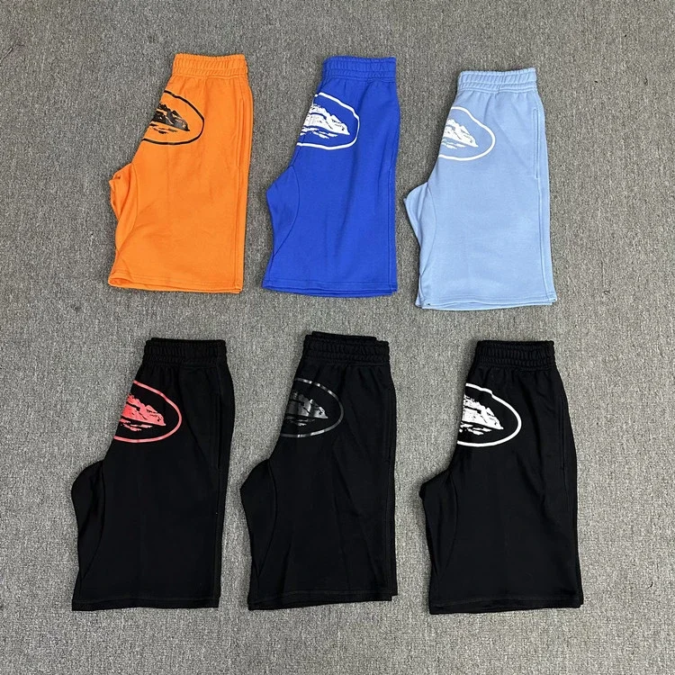 Corteiz Alcatraz Print Logo Shorts