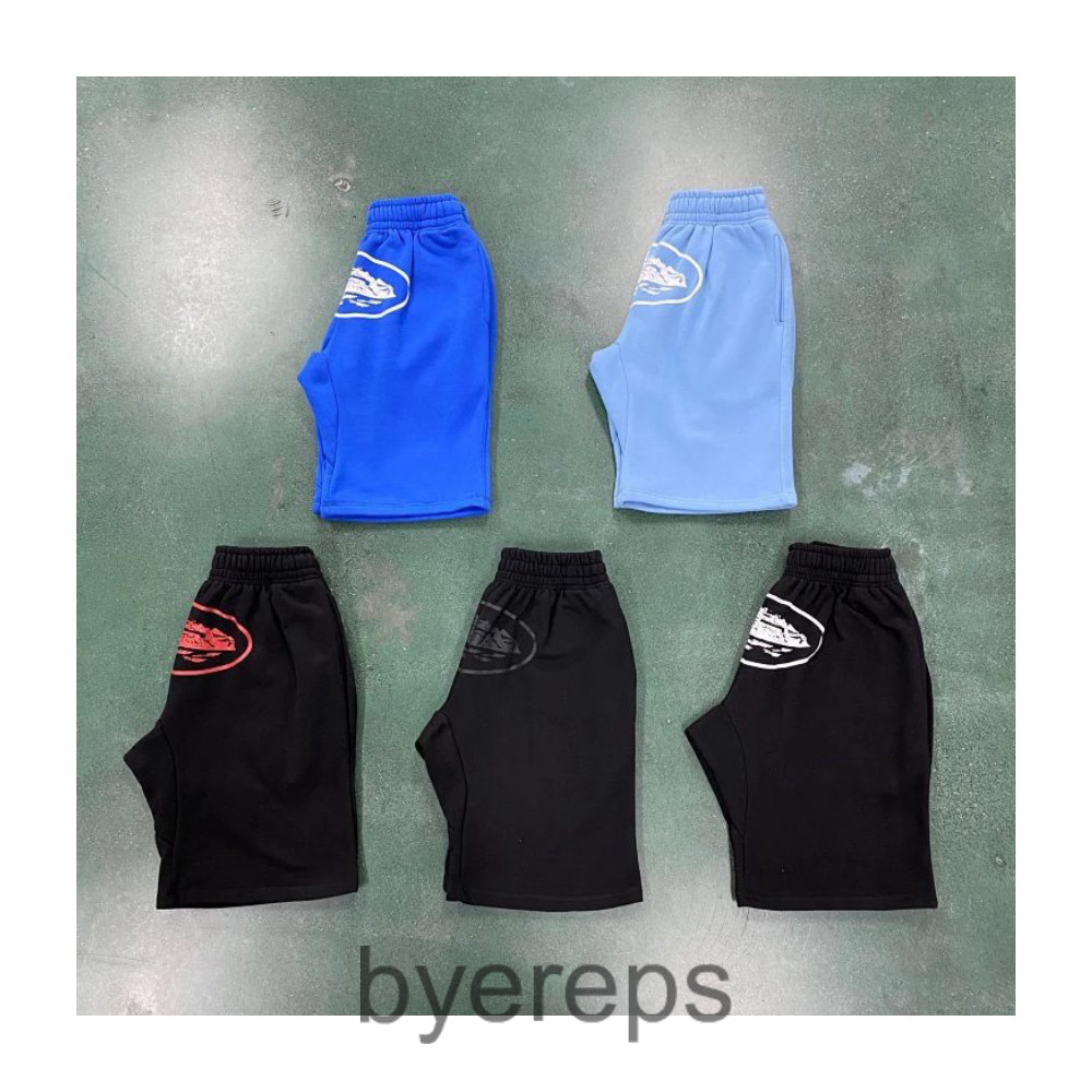 Corteiz Alcatraz Shorts Black