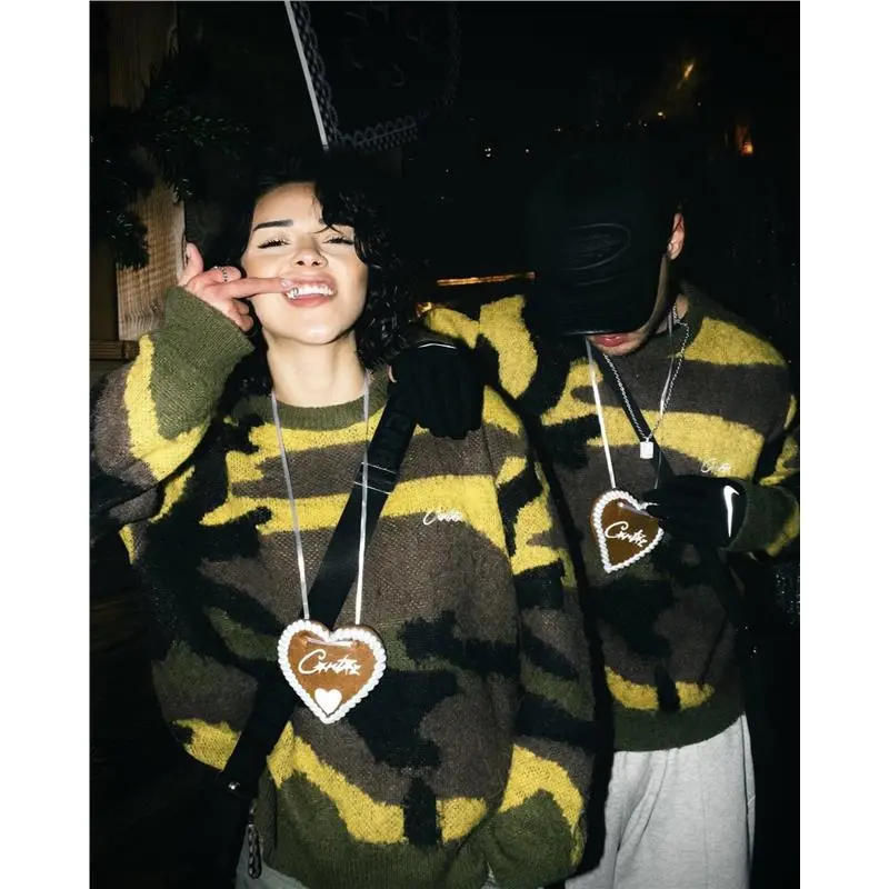 Corteiz Camo Knit Sweater