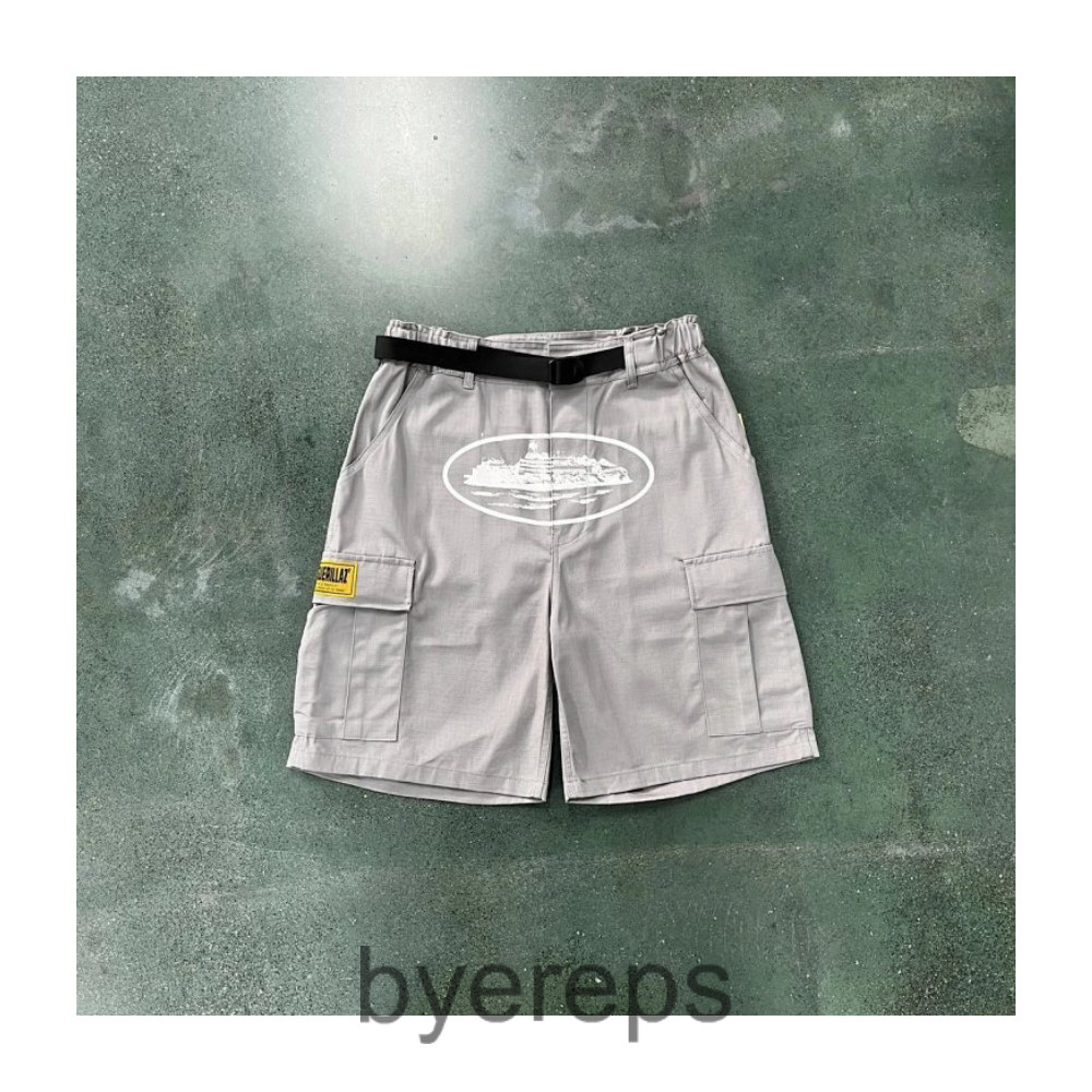 Corteiz Cargo shorts Grey