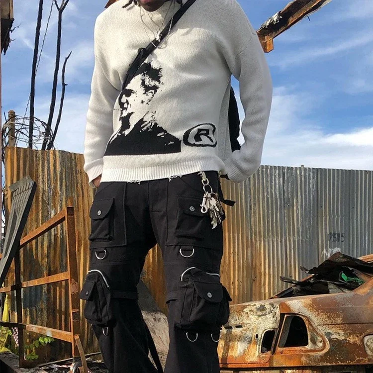 Corteiz Portrait Graphic Sweater