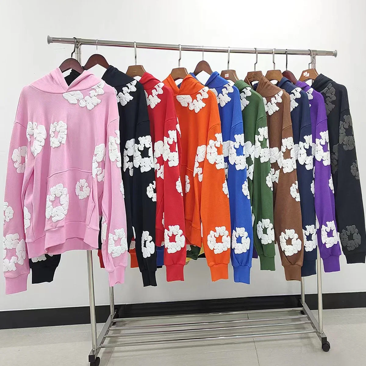 Cotton Wreath Hoodie Collection