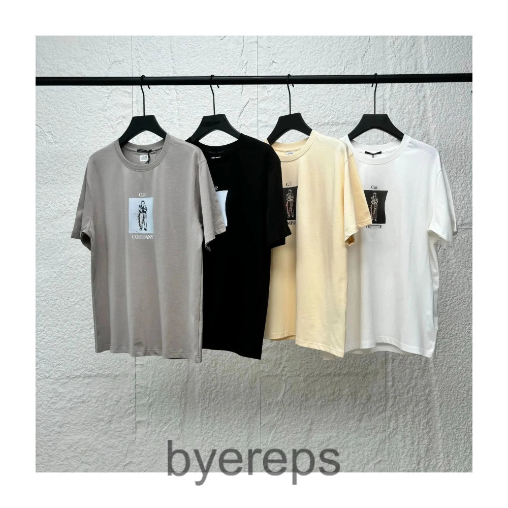 CP Company Middle Logo T-Shirts
