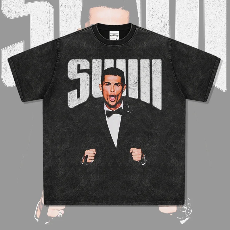 CR7 Vintage Graphic T-Shirt
