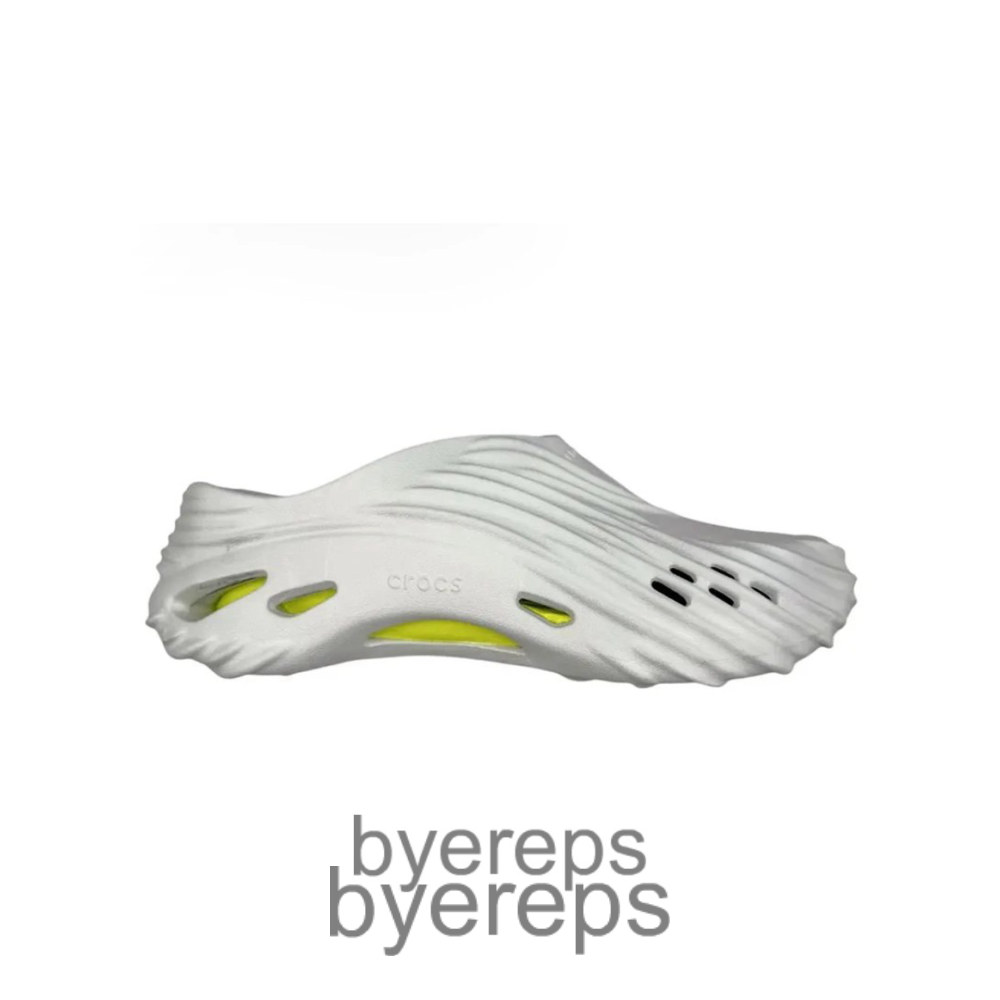 Crocs Echo Wave Clog Gray Yellow