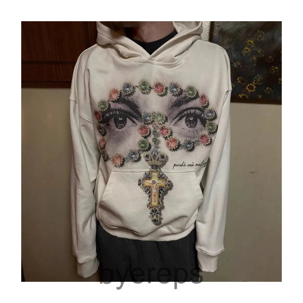 Unbranded Crystal Cross Hoodie — photo 2 of 4