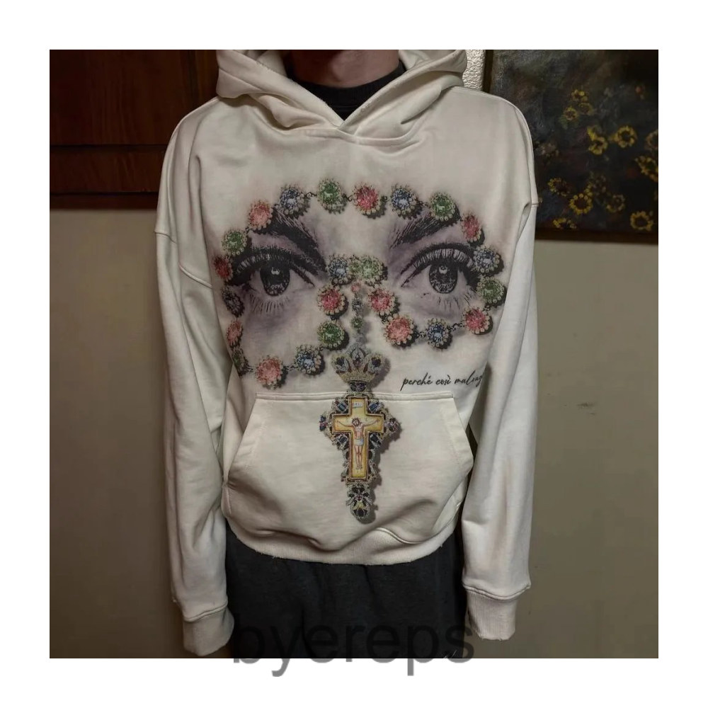 Unbranded Crystal Cross Hoodie — photo 3 of 4