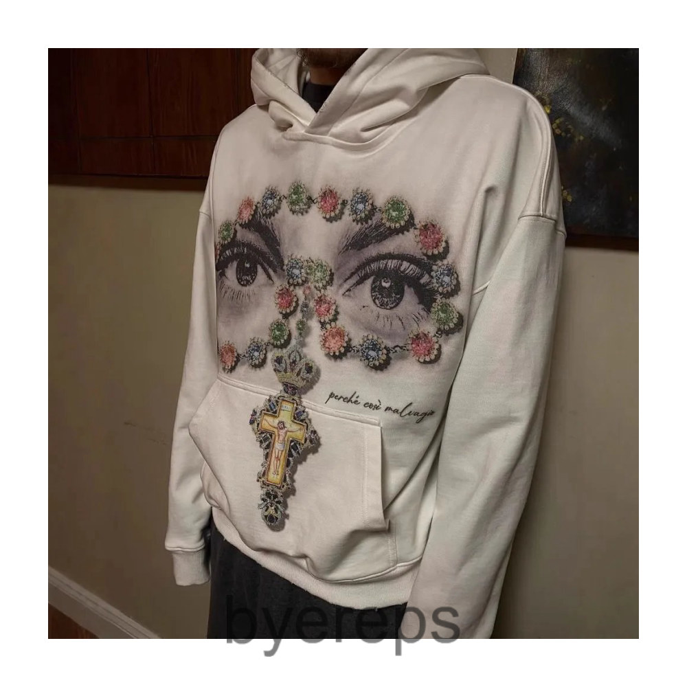 Unbranded Crystal Cross Hoodie — photo 4 of 4