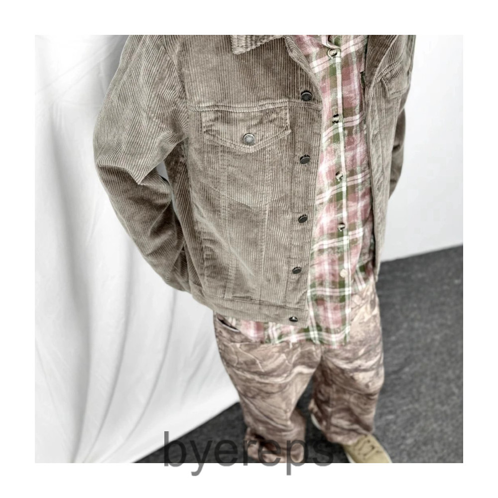 Curduroy denim jacket